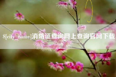 晋城消防证查询网上查询官网下载