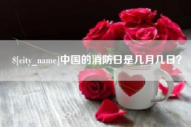 晋城中国的消防日是几月几日？