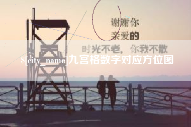 晋城九宫格数字对应方位图