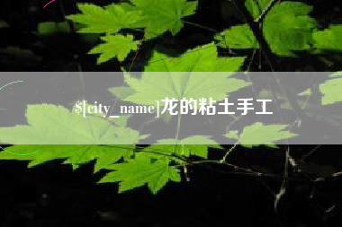 晋城龙的粘土手工