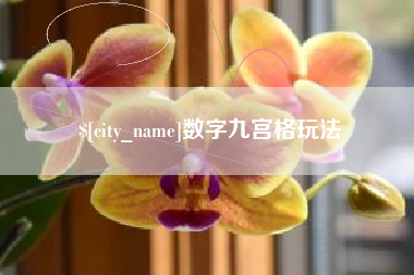 晋城数字九宫格玩法