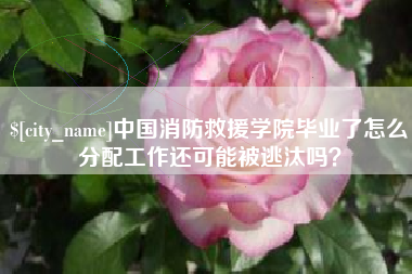 晋城中国消防救援学院毕业了怎么分配工作还可能被逃汰吗？