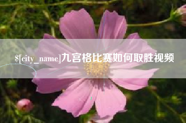 晋城九宫格比赛如何取胜视频