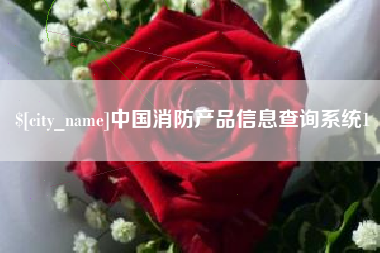 晋城中国消防产品信息查询系统1